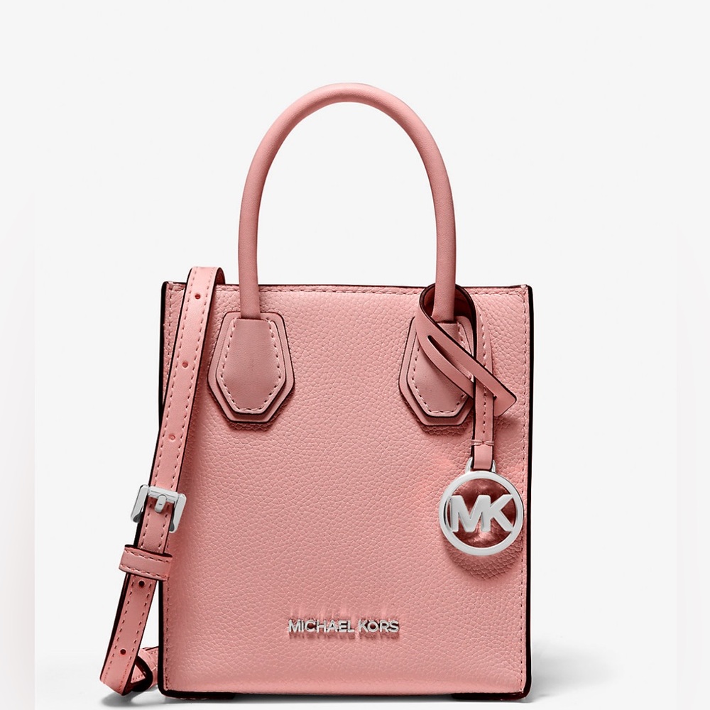 MICHAEL KORS 
Mercer Extra-Small Pebbled Leather Crossbody Bag